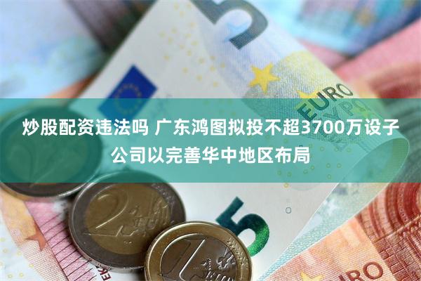 炒股配资违法吗 广东鸿图拟投不超3700万设子公司以完善华中地区布局